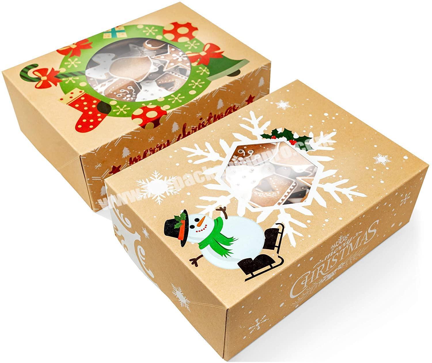 factory price Foldable Christmas box Gift Box Packaging