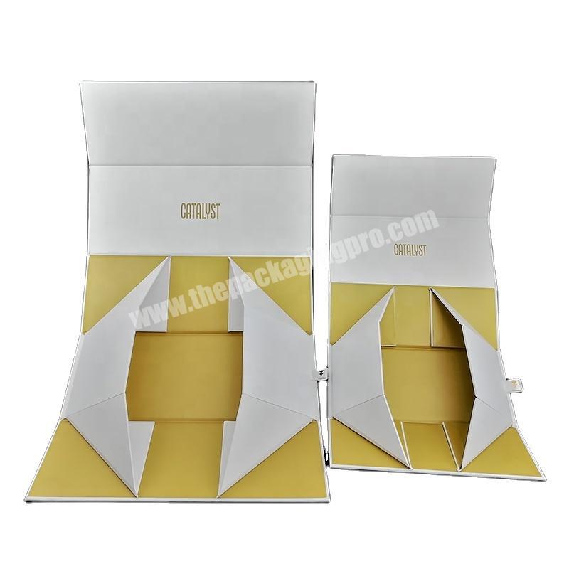 Factory price folding paper box packaging magnetic gift