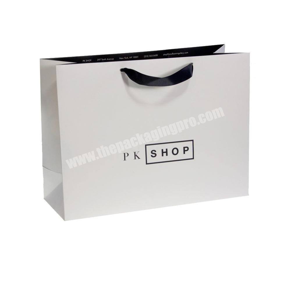 Factory Price Luxury Black gift bags printing china factory wholesale bags