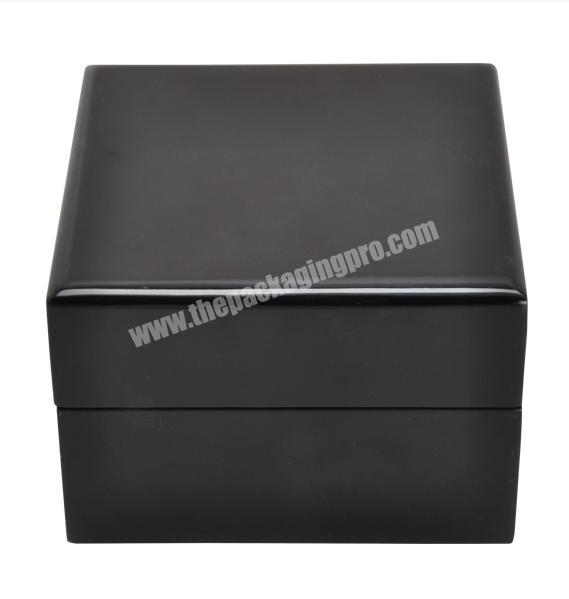Factory Price Manufacturer Supplier Black Matte Wedding Favour Gift Box Packaging