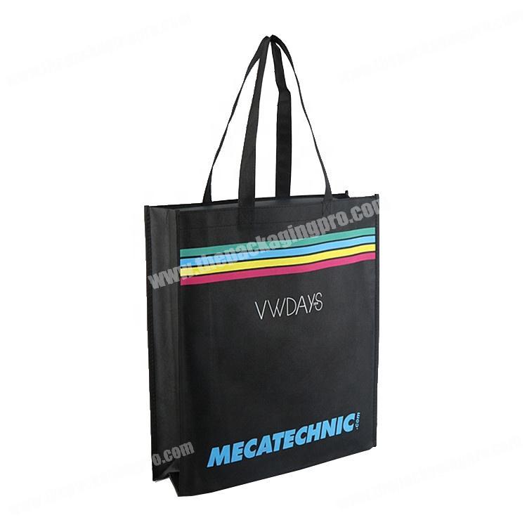 Factory price promotional custom logo printed non woven shopping bag