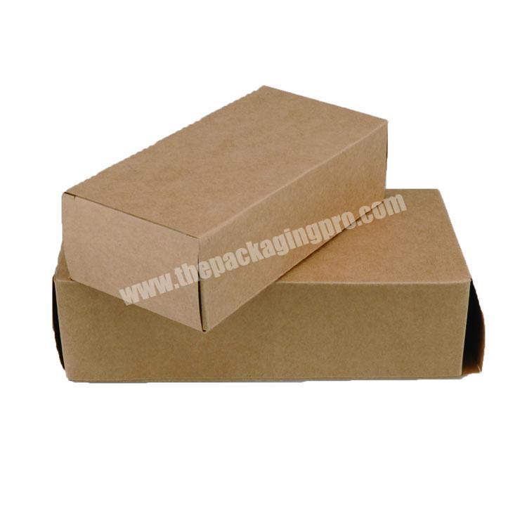 Factory price recycled custom gift soap cosmetic kraft paper box package
