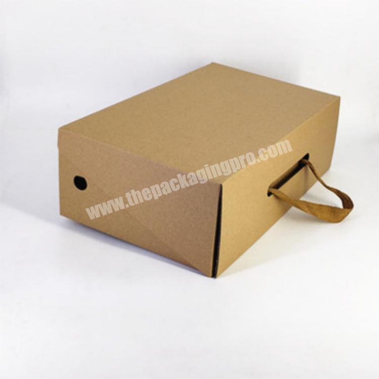 Factory price shoes box paperboard gift box corrugated packaging box