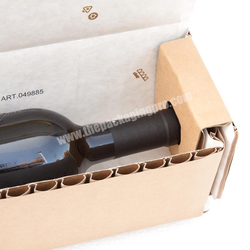 Factory Sale of Customized Single Wine Bottle Box