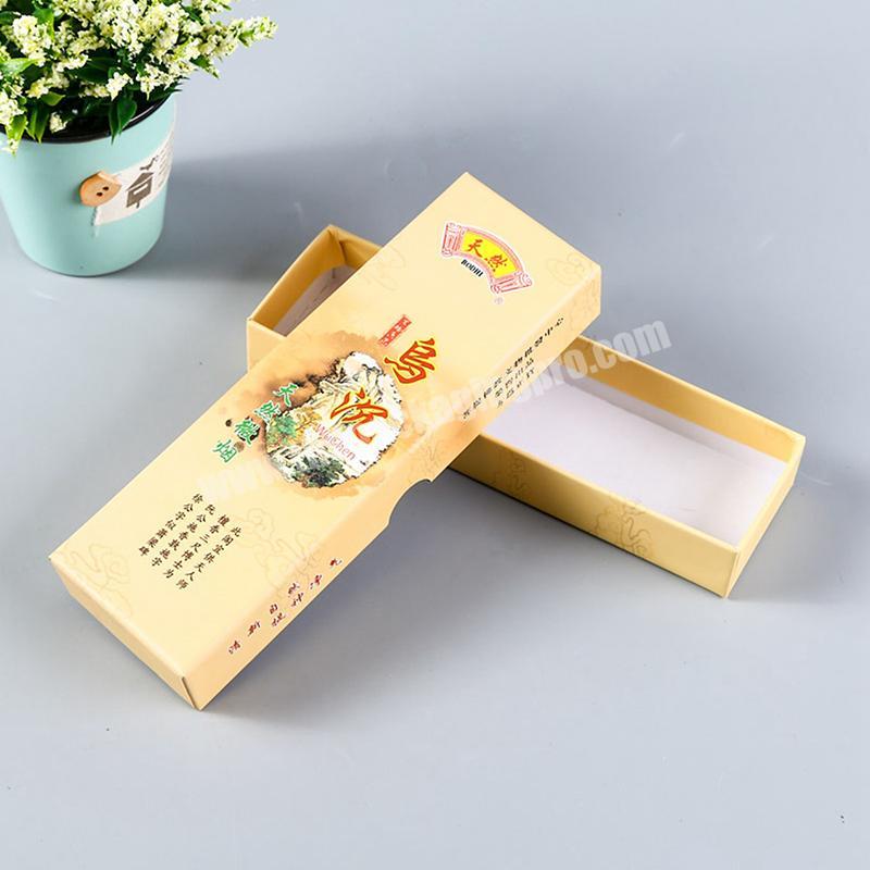 Factory Sale Removable lid paper box small custom printed paper bag gift box