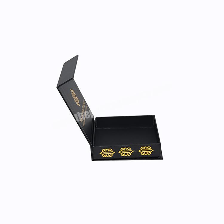 factory supplier custom small cardboard gift box luxury black