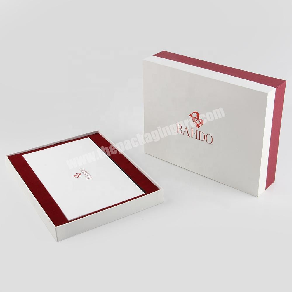 factory supplier designs luxury gift packing custom a4 paper boxes packaging