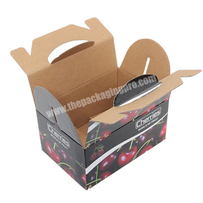 Factory Supply Carton Box Cherry Paper Box,New Style Corrugated Fruit Box Shipping Box,Hot Sale Box For Banana Shipping Box