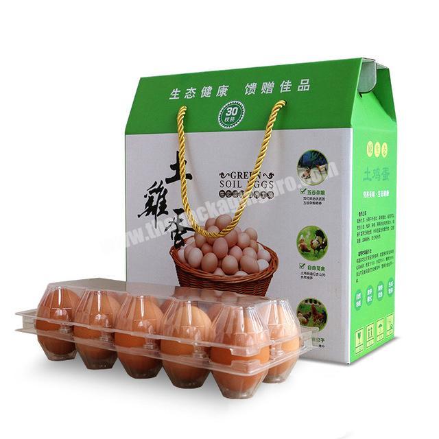 Factory supply custom egg food wine carton box packaging for shipping