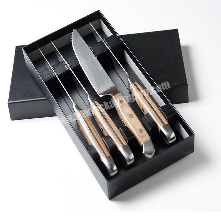 factory supply custom packaging cutlery paper gift box