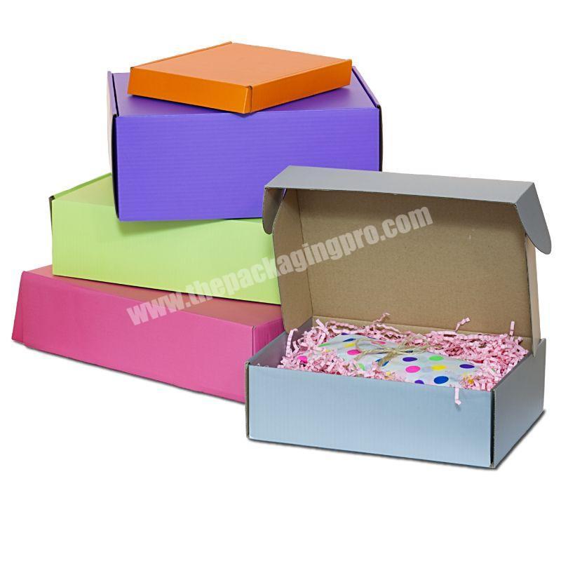 Factory Supply Discount Price Cosmetic Gift Corrugated Paper Packaging Box