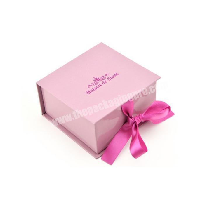 Factory Supply  gift cardboard  hot pink gift box