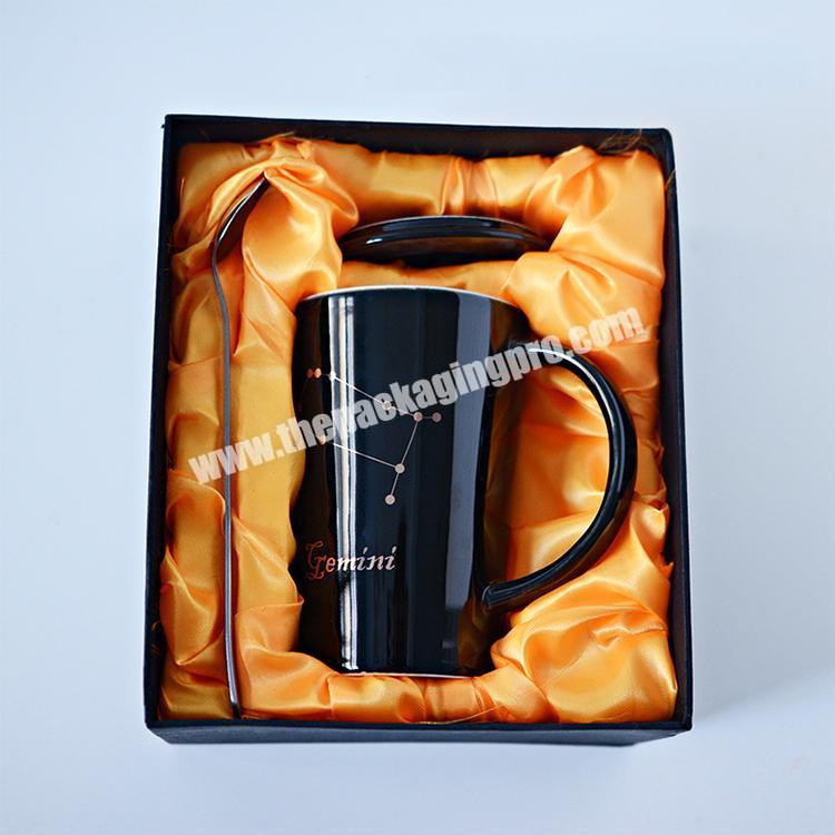 Factory Supply gift packaging custom mug box