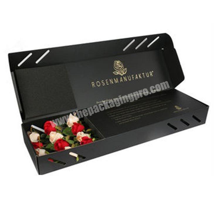 Factory Supply  gift  preserved  single rose box