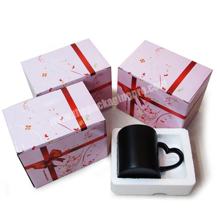 factory supply high quality paper gift box for mug