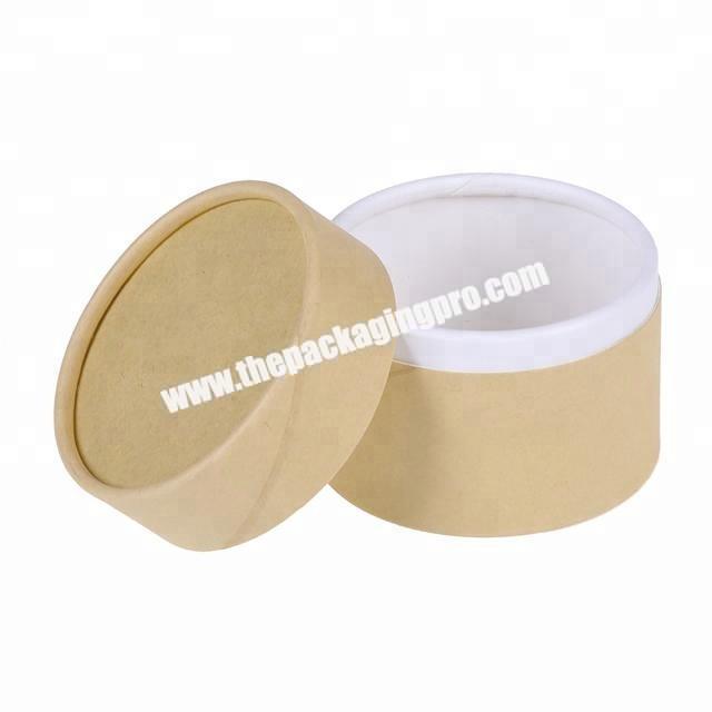 factory wholesale brown Kraft paper cylinder box