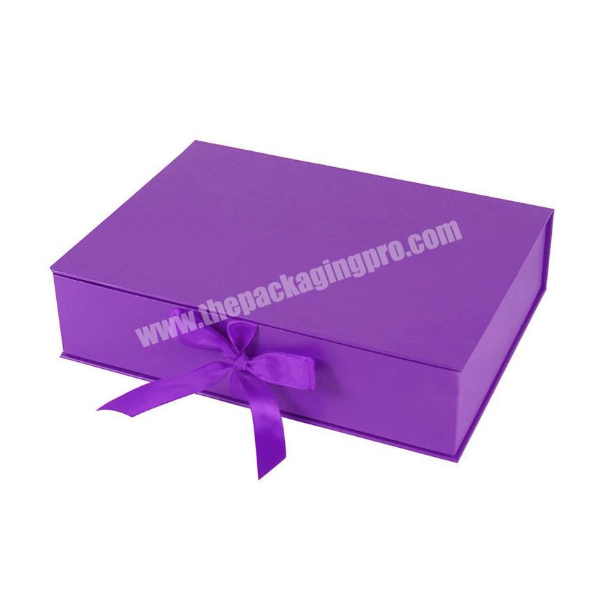 Factory wholesale clothes packaging box with nice printing