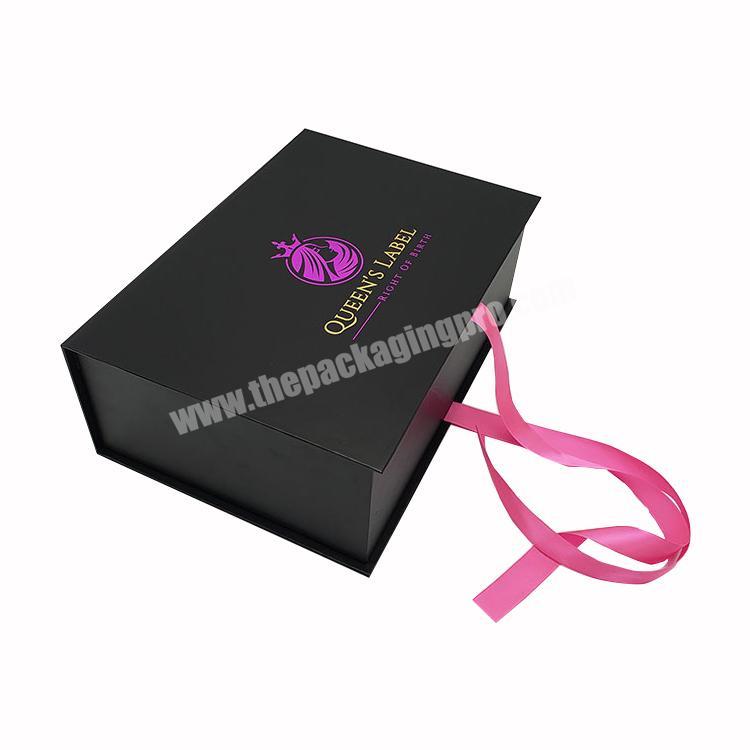 factory wholesale custom gift packaging luxury hair box