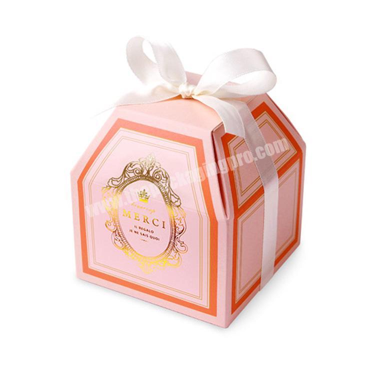 Factory wholesale custom hexagonal gift boxes with logo