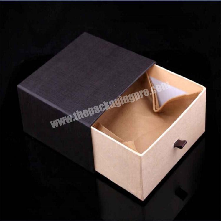 Factory wholesale customized packaging box paper draw gift box