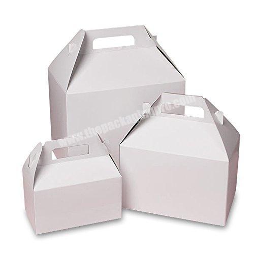 factory wholesale gable boxes gable gift box gable box packaging giveaways box with logo
