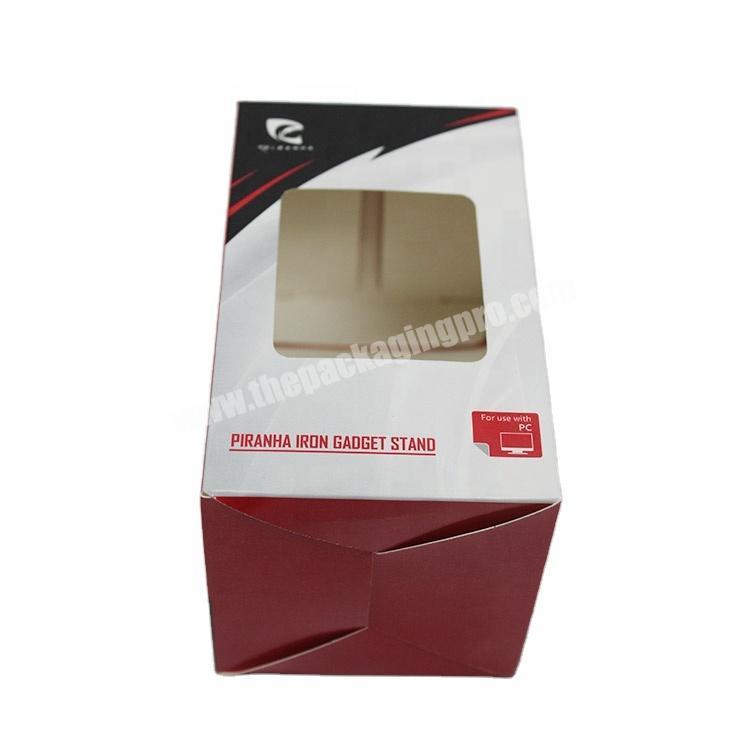 Factory Wholesale Gift Card Box Cardboard Luxury Custom Clothes Packaging Boxes With Windows