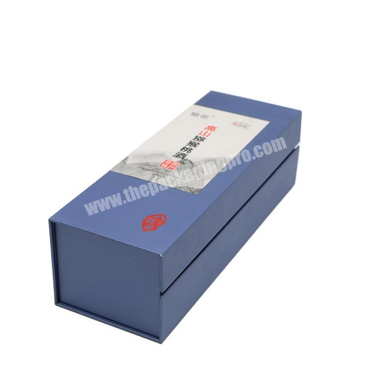 Factory wholesale high-quality paper packaging boxes Luxury gift boxes for packaging red wine