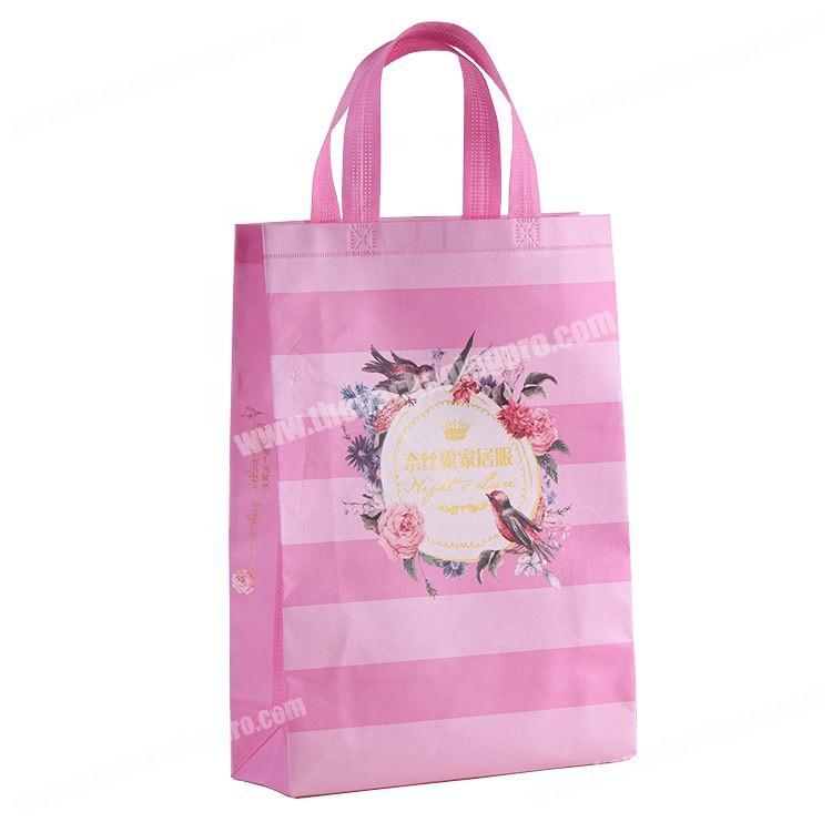 Factory wholesale large capacity shopping bag design laminated non woven bag