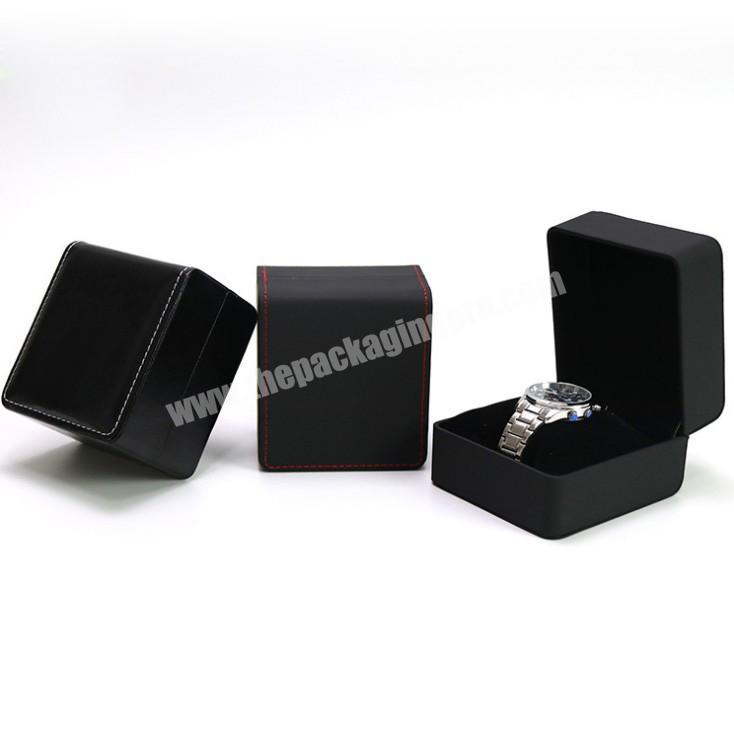Factory Wholesale Luxury PU Leather Watch Display Box Custom MattGloss Watch Gift Box Packaging