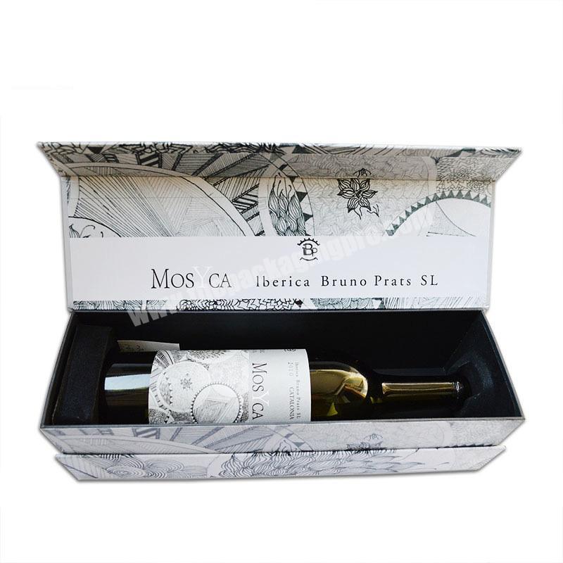 Factory wholesale wine packaging boxes for luxury red wine high quality wine packaging boxes