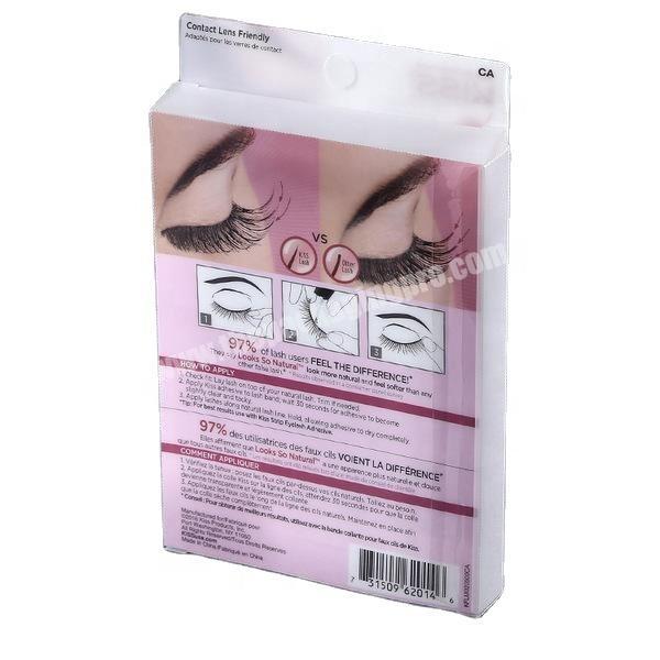 False eyelash packaging box paper lashes boxes eyelash vendor customized boxes