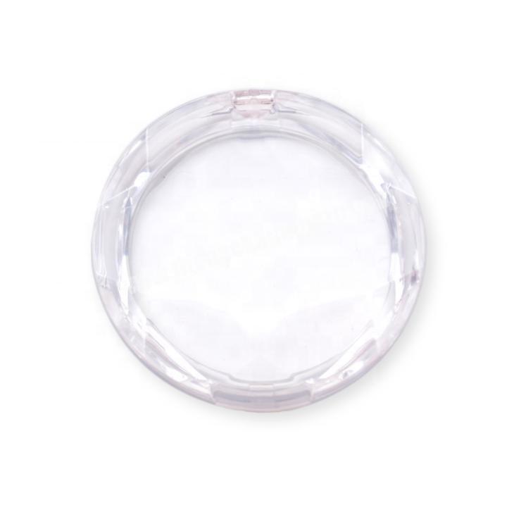 False eyelashes crystal packaging box fashion plastic transparent eyelashes storage box