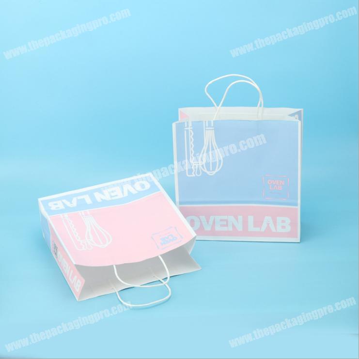 fancy custom printed packaging paper gift bags
