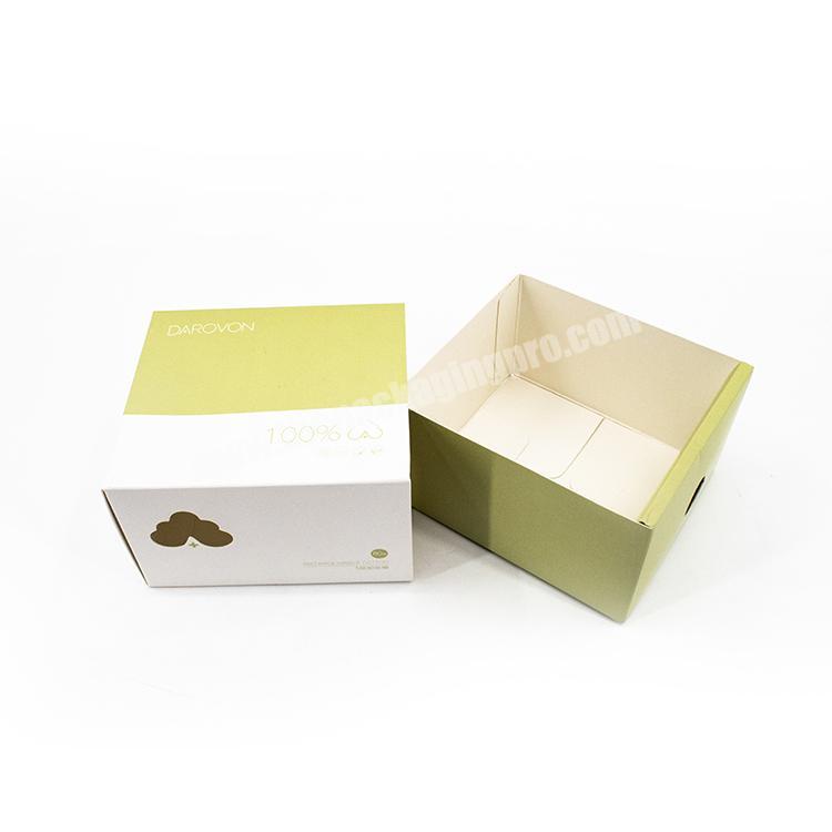 Fancy design small fancy drawer sliding cosmetic beauty set gift paper packaging box