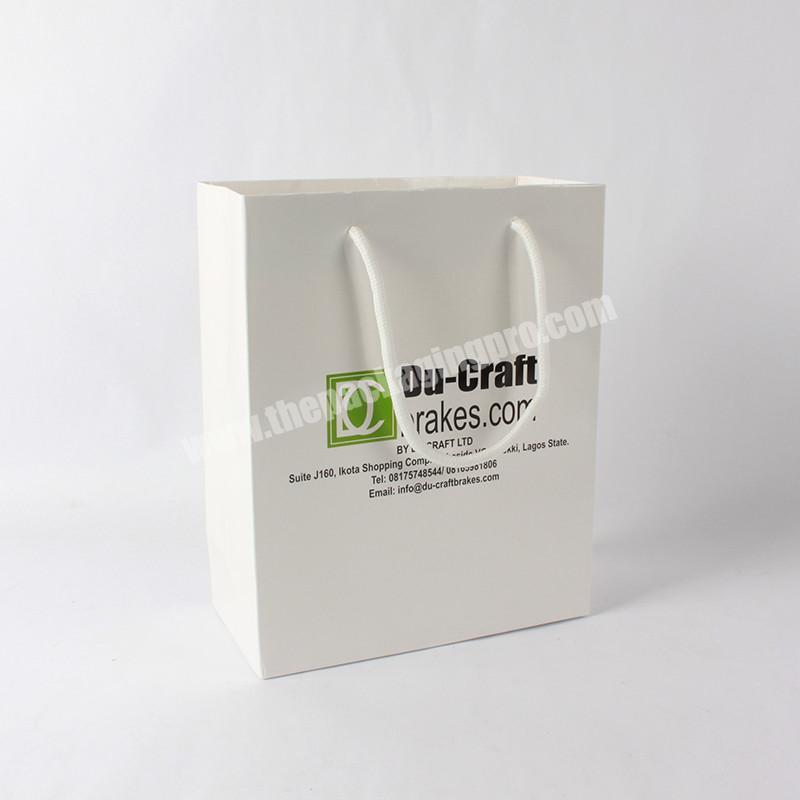 Fancy Famous Brand Gift Paper Bag For Packaging