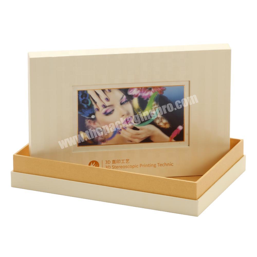 Fancy Fashion High Quality Pedestal Paper Box with 3D Stereoscopic Vision Printing for GiftCigar