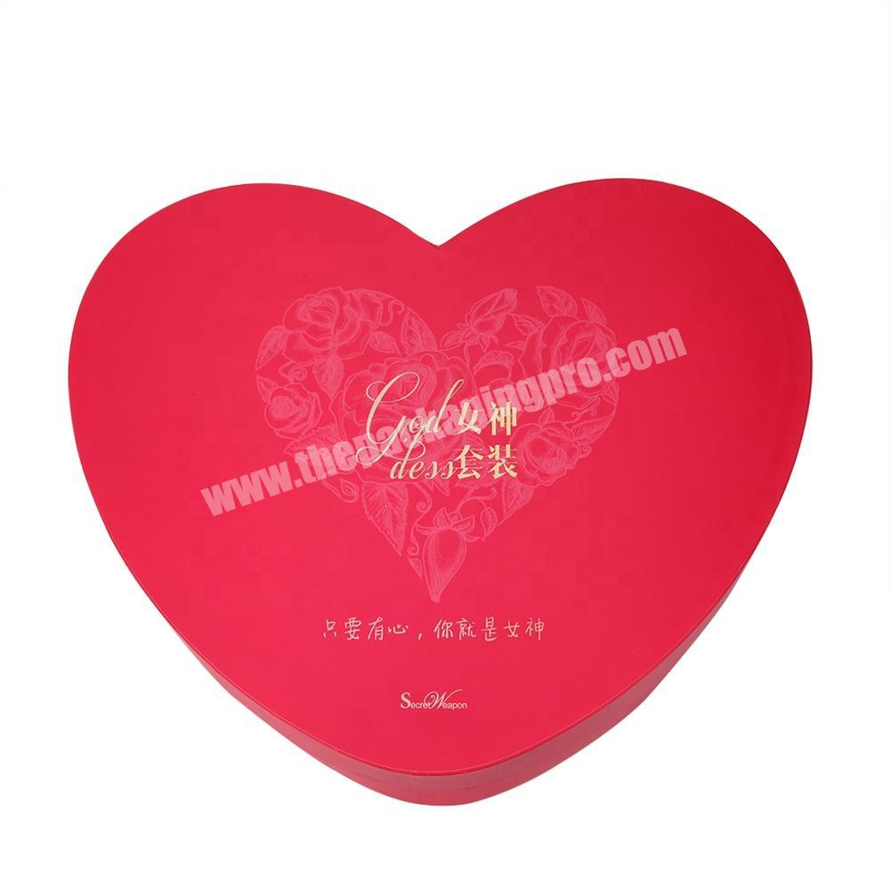 Fancy Heart Shaped Gift Box Packaging Box Wedding Candy Chocolate