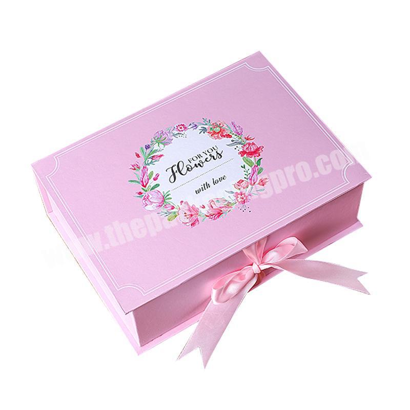 Fancy Printed paper bow tie box wholesale supplier