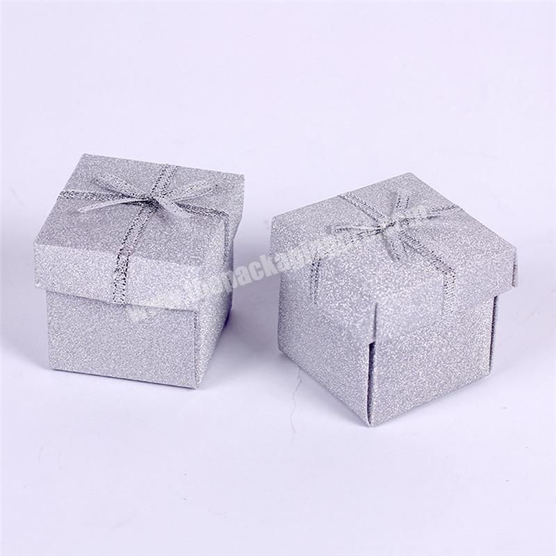 Fancy printed sweet engagement paper gift box small packaging boxes