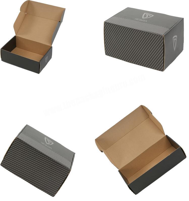 Fantastic design cardboard box brown brownie packaging paper with best quality