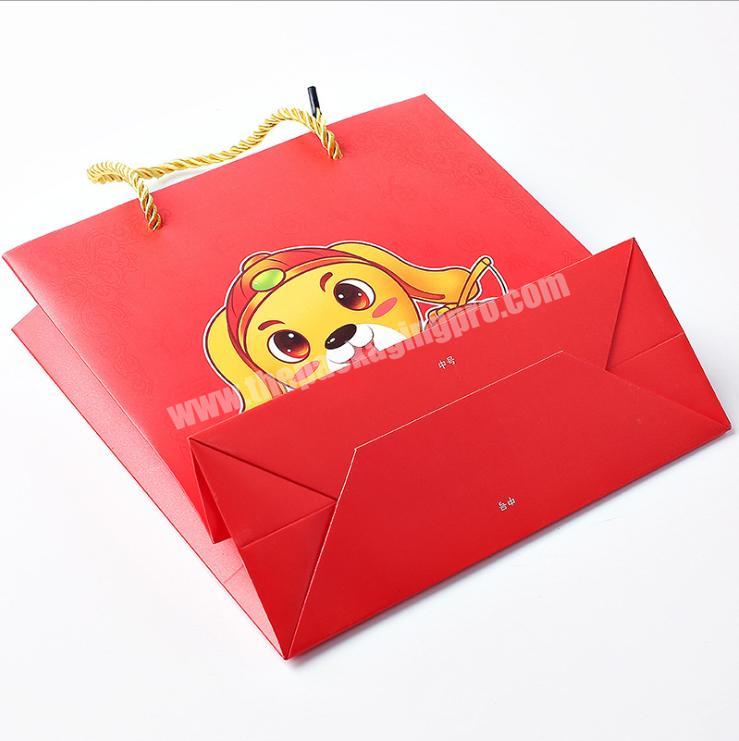 fashion bags 2020 christmas paper bags economic jewelry boxes with bag