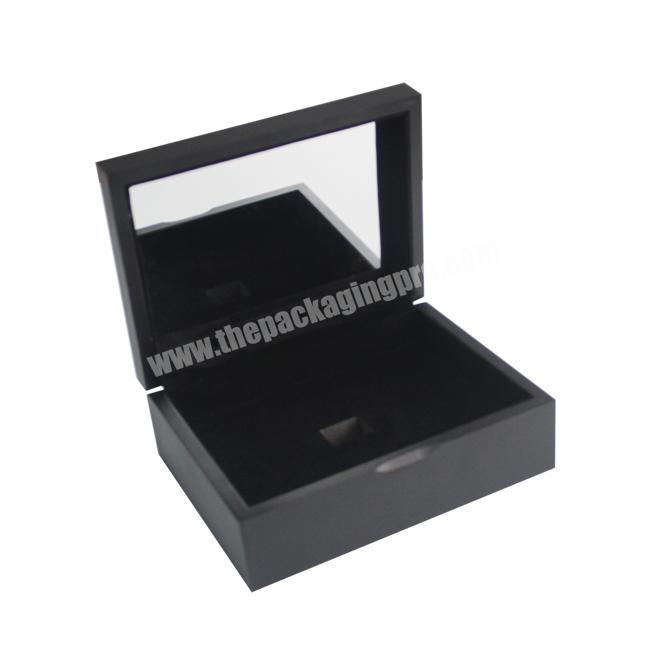 Fashion Custom Book Shape Pu Leather Jewelry Case Storage Box