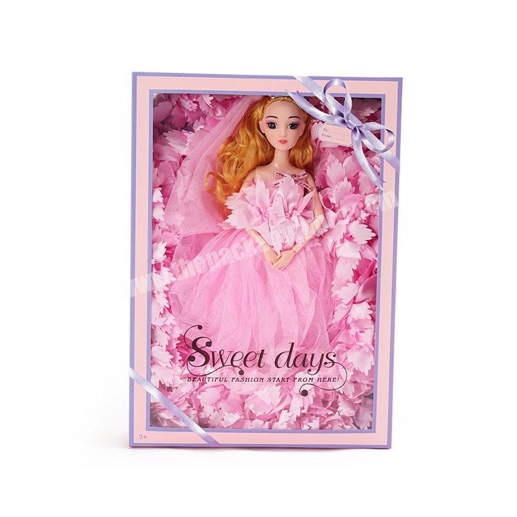 fashion custom  dolls paper box gift box packaging box