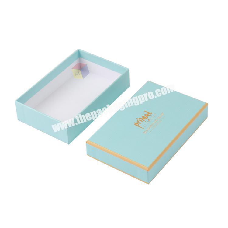 fashion design small rectangle box for packaging soap
