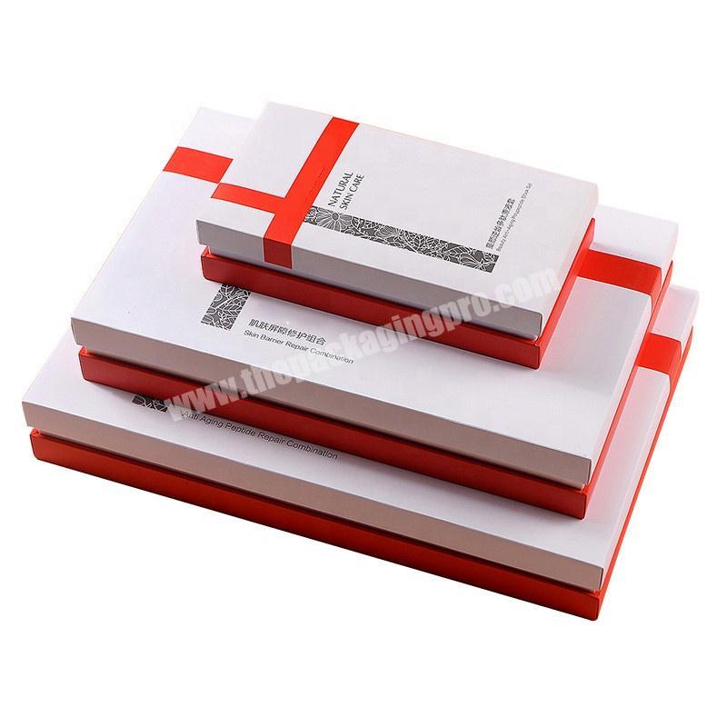 fashion luxury custom Rigid Paper Gift Box With Lid