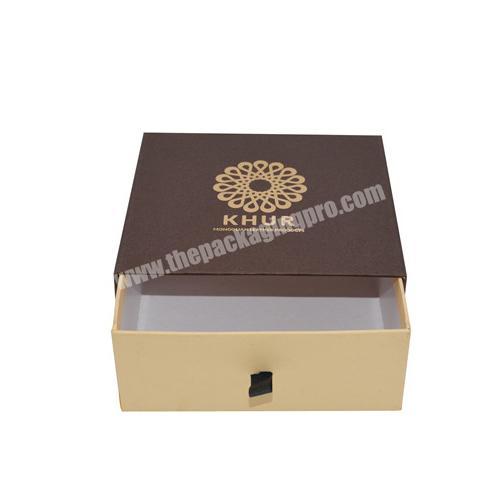 Fashion Necklaces bracelets anklets and hairpin gift luxury paper box custom logo color black foam insert jewelry drawer box