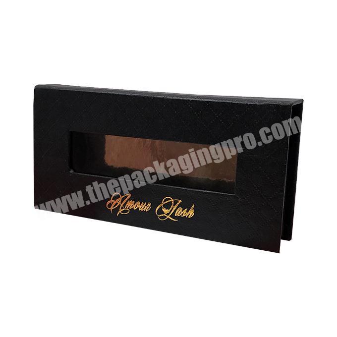 Fashion private label custom eyelash box personalized personal packaging