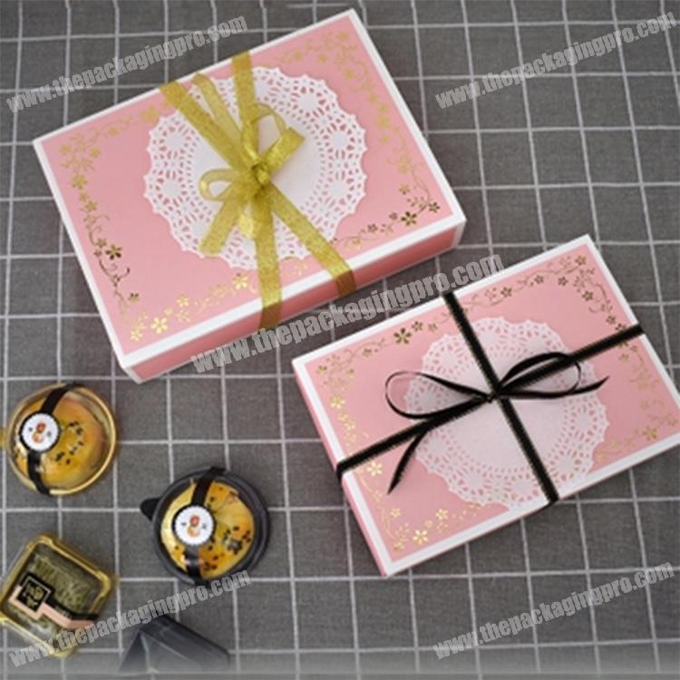 Fashion style creative thick paper candy gift box carton