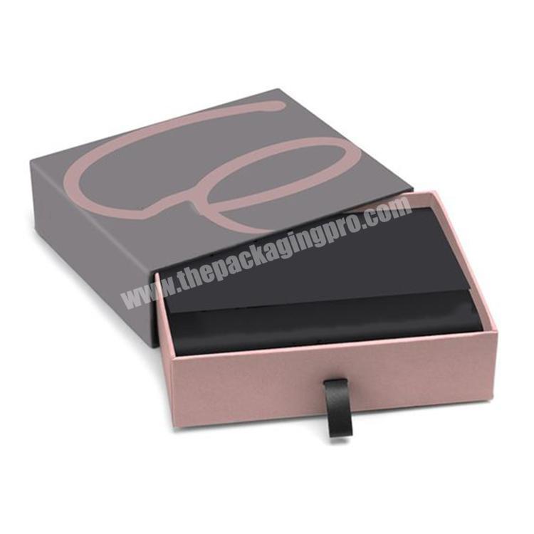 Fashion style luxury custom drawer paper gift boxes for jewelry