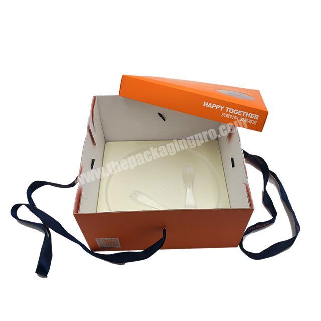 Fashionable Gift Paper Cake Box Sweet Boxes Packaging